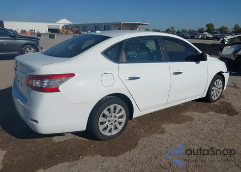 2015 Nissan Sentra Fe+ S/S/Sl/Sr/Sv z USA, uszkodzony, nr VIN 3N1AB7AP7FY242370